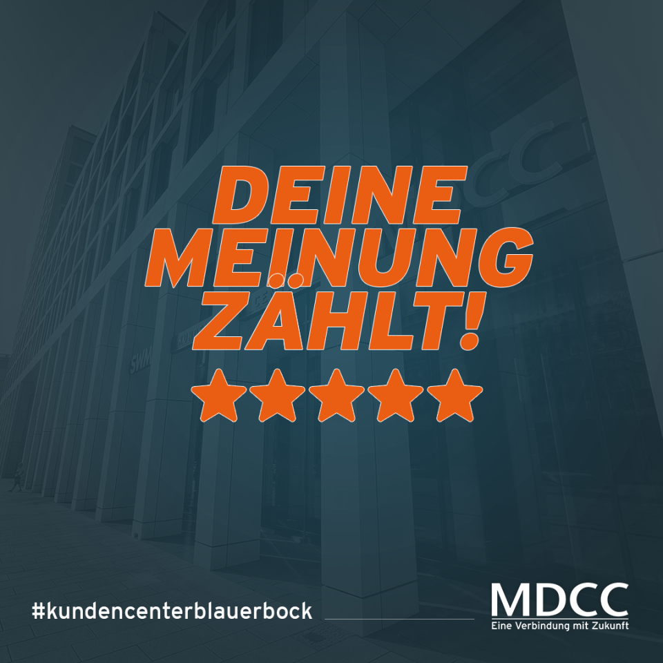 Bewertung_MDCC_Kundencenter_Blauer_Bock