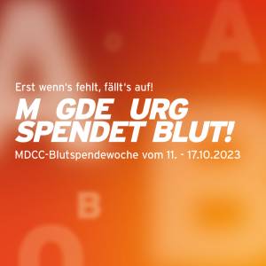 Uni-Blutbank benötigt jeden Spender