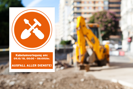 Geplante Arbeiten am Netz der MDCC