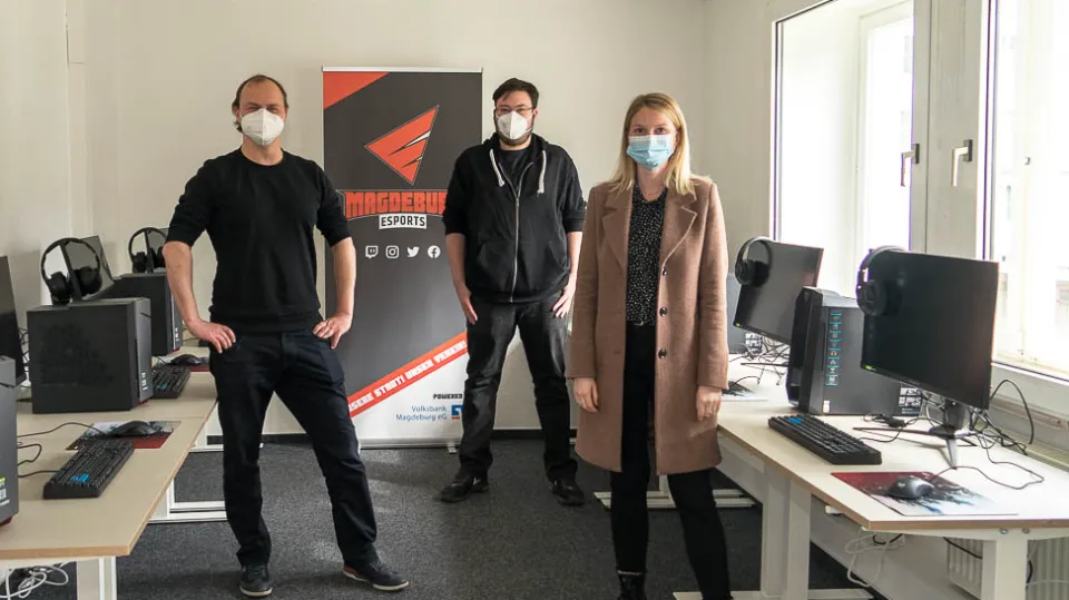 Besuch bei Magdeburg eSport e.V.