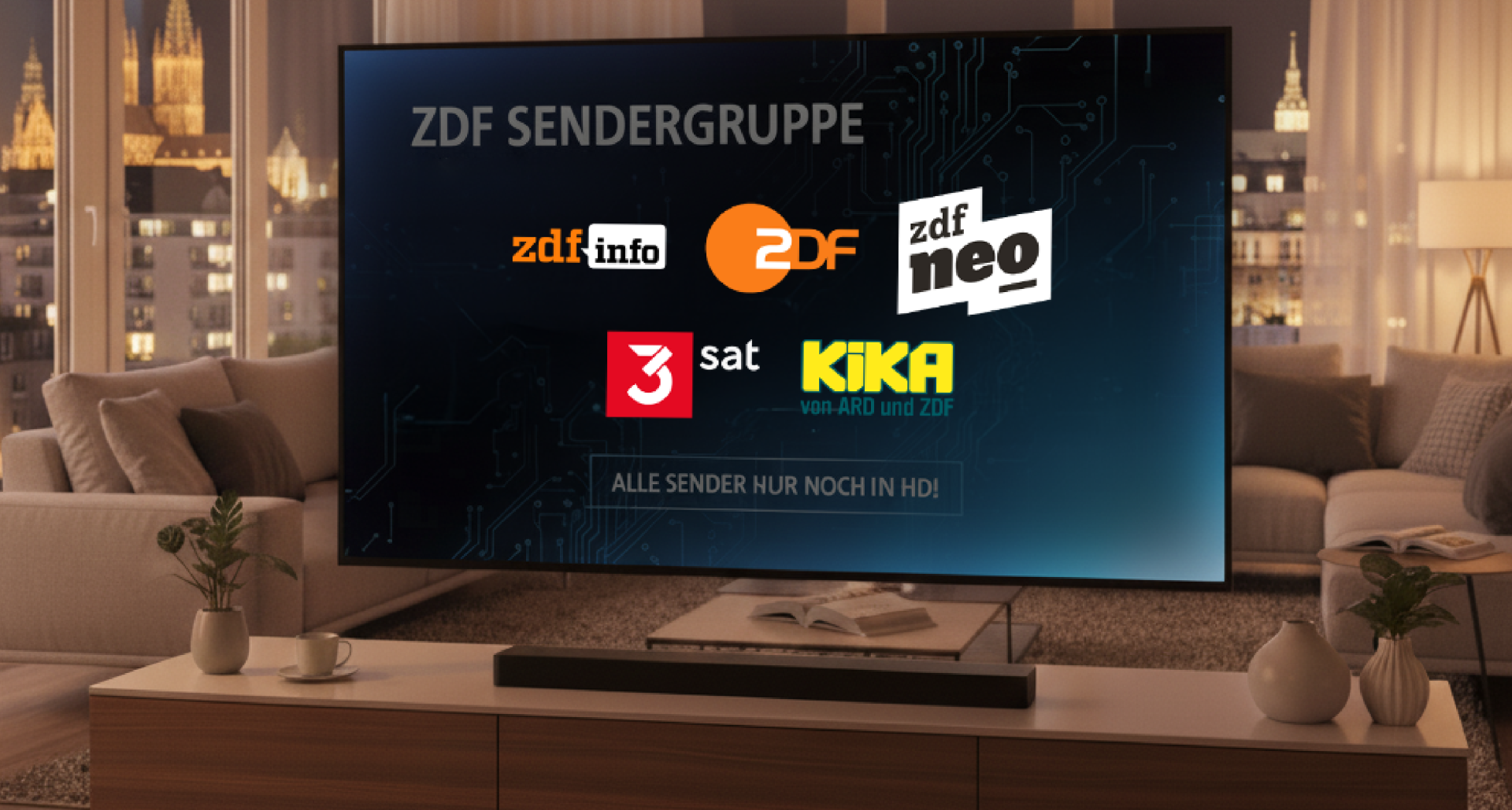 Wichtige Information zur SD-Abschaltung der ZDF-Sendergruppe