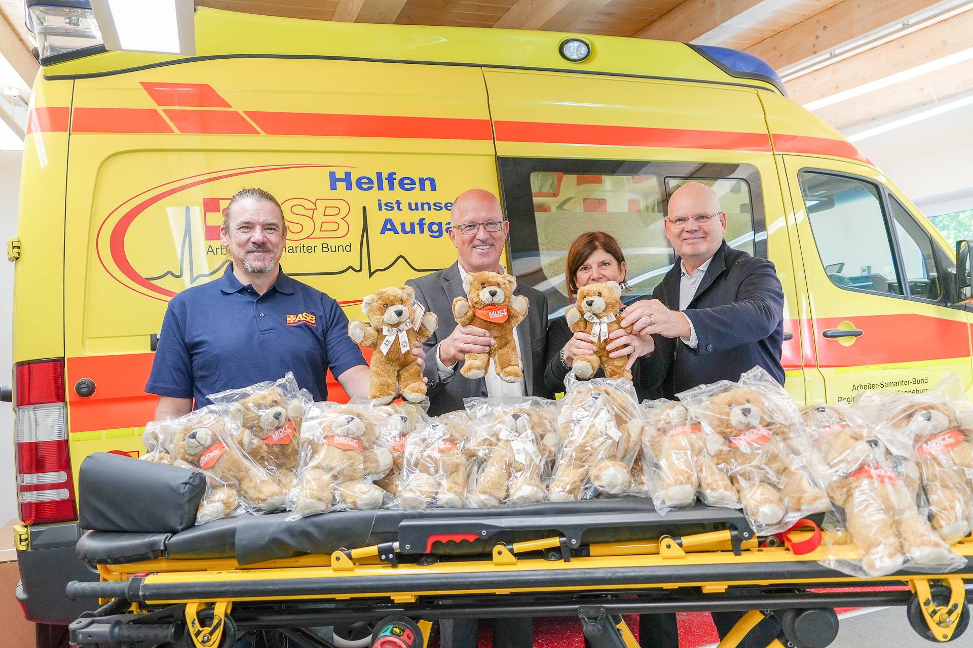 Übergabe Trösteteddys ASb