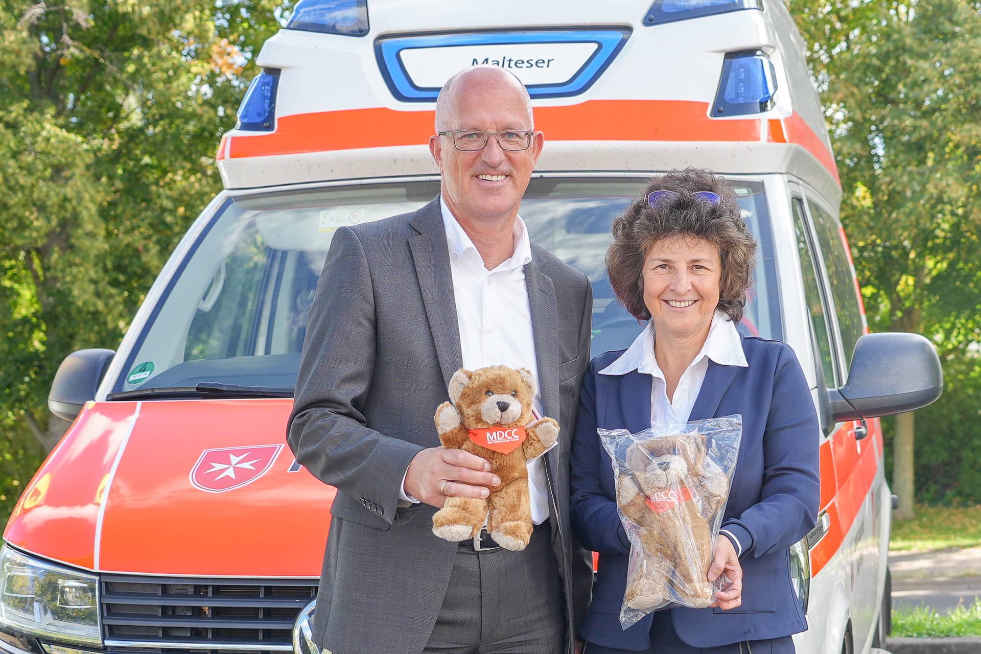  Teddys als Trostspender für Kinder in Notlagen 
