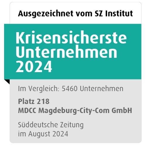 Siegel Krisensicheres Unternehmen 2024