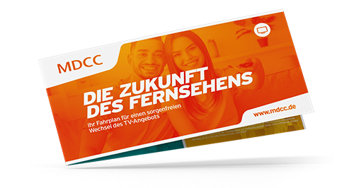 Broschüre zur TV-Umstellung in Schönebeck
