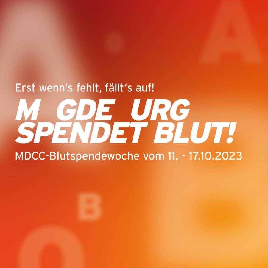 Uni-Blutbank benötigt jeden Spender